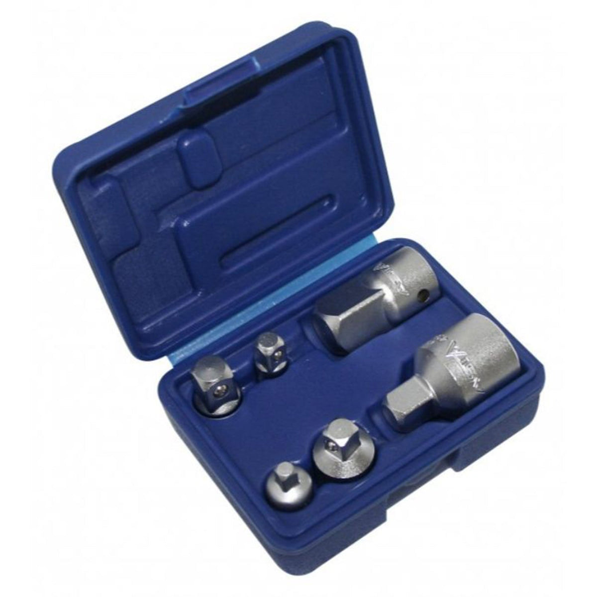 Adaptéry - redukce 1/4", 3/8", 1/2", 3/4", sada 6ks