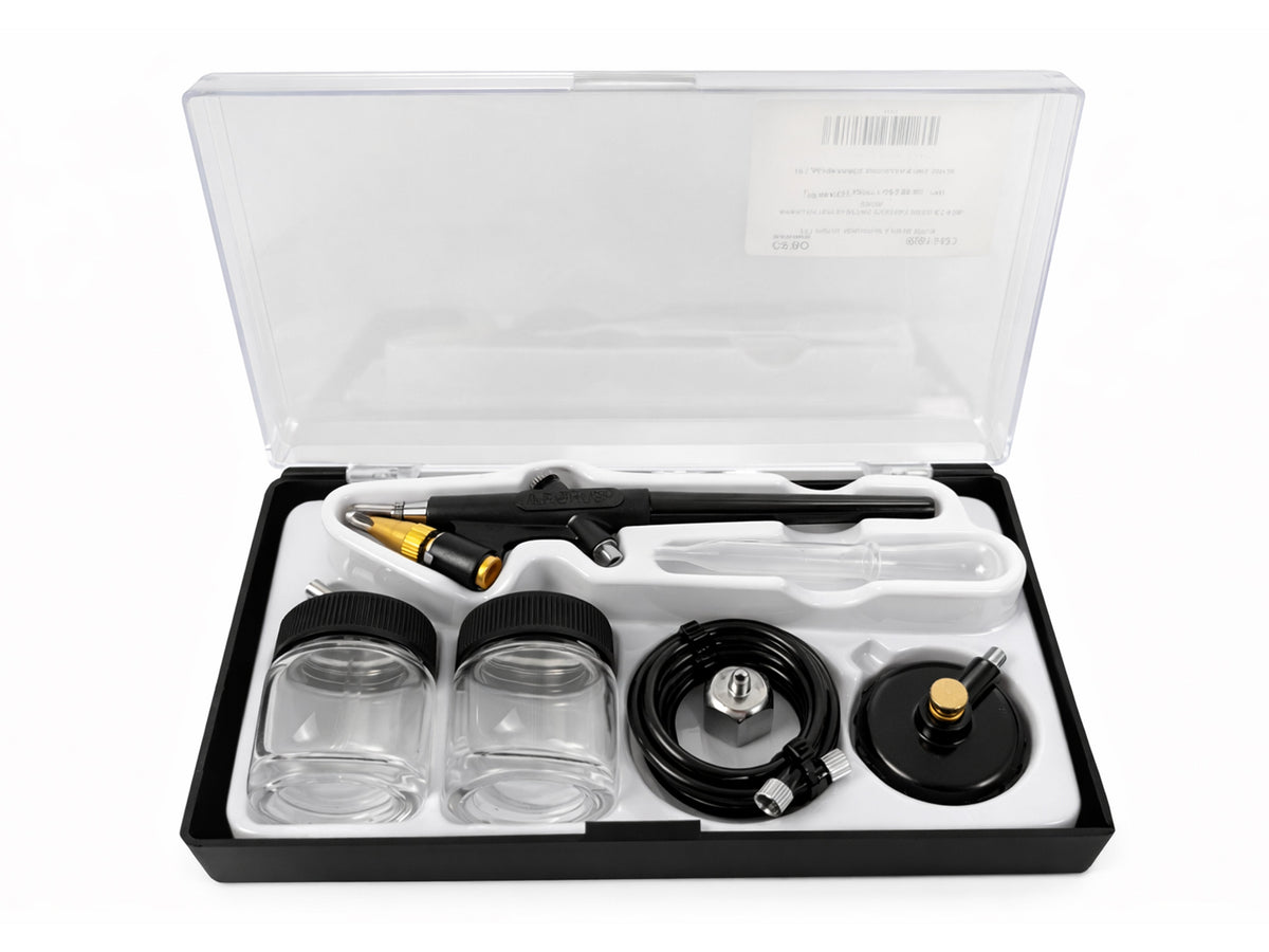 Airbrush stříkací pistole BD-138, sada 6ks, Gebo Tools
